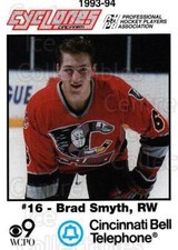 1993-94 Cincinnati Cyclones #24 Brad Smyth