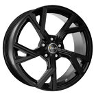Alloy Wheel Avus Af20 For Audi S4 8.5X20 5X112 Black Bw1