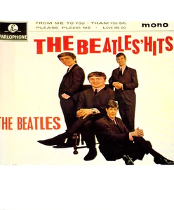 Postal mono de The Beatle's Hits Parlophone sin publicar sin usar - Imagen 1 de 2