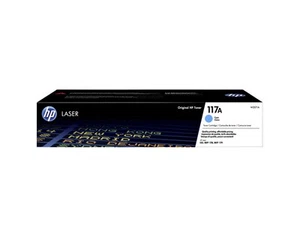 Tonercartridge hp w2071a 117a blauw - Afbeelding 1 van 1