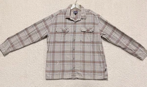 Vintage Patagonia Herren Flanellhemd Gr. XL. Hellbraun, Braun, Grau - Bild 1 von 8