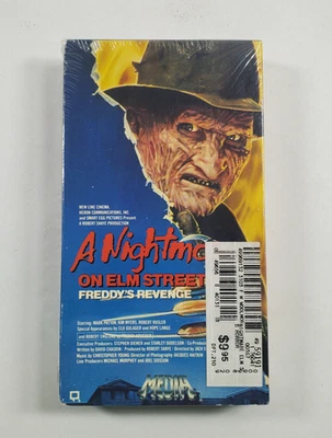 A Nightmare on Elm Street 2 Freddys Revenge VHS Tape New Sealed 2nd Release 1990 - Image 1 of 4