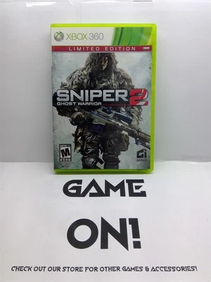 Sniper: Ghost Warrior 2 Edición Limitada (Xbox 360, 2013) Completo con Manual Foto 1 de 4