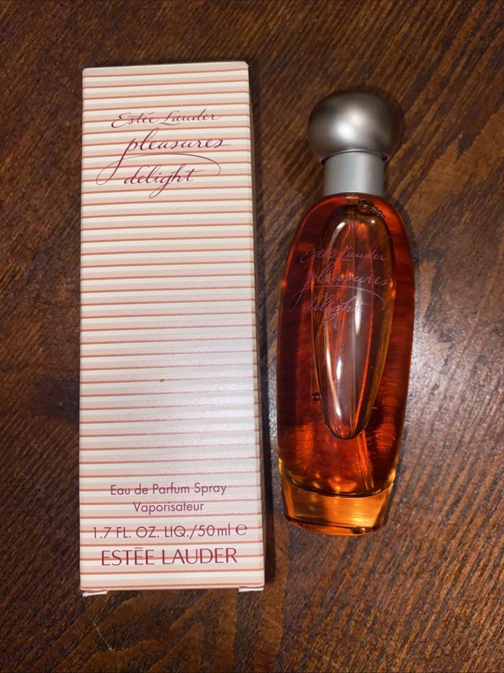 Estee Lauder Pleasures Delight EDP SPRAY 1.7 OZ DESCONTINUADO Nuevo en Caja RARO Foto 1 de 4