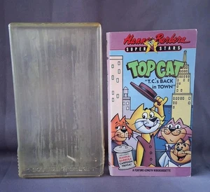 Vintage Hanna Barbera Top Cat T. C. 's Back In Town VHS Tape From 1989 - Picture 1 of 6
