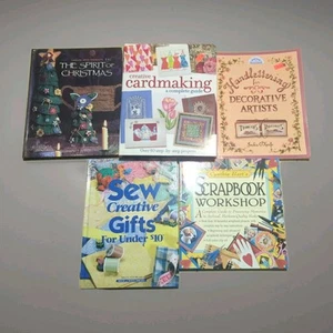 Mixed Lot Of 5 Crafting Books - Imagen 1 de 6
