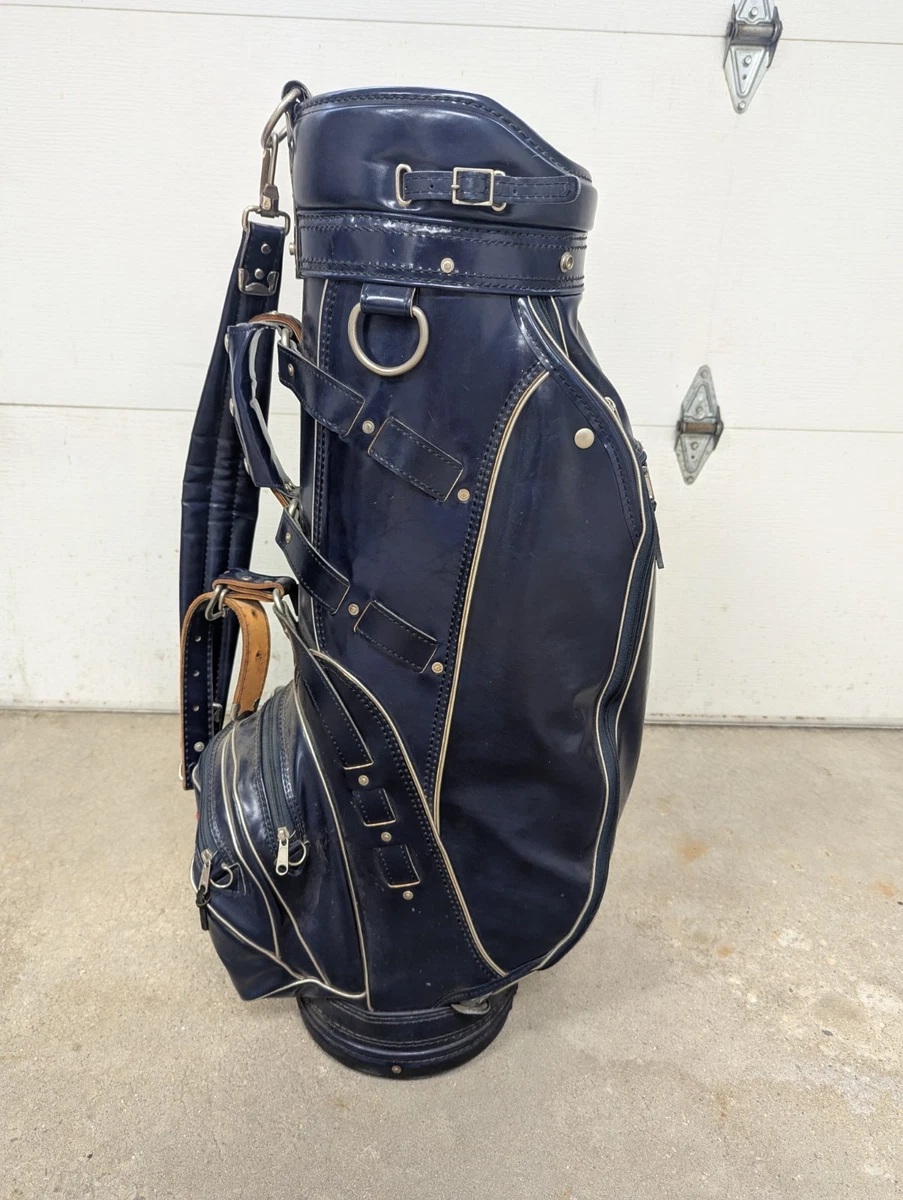 BURTON製　Founders Club ゴルフバッグ ネイビー　レトロ BURTON製 Founders Club ゴルフバッグ ネイビー レトロ BURTON製