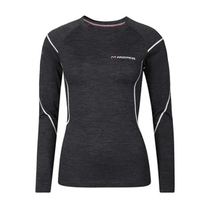 PROGRESS 100% Merino Damen Langarmshirt Funktionsunterwäsche Funktionsshirt NEU - Bild 1 von 49