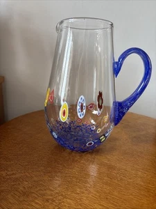 Original Murano Glass Large Hand blown Jug Pitcher - Picture 1 of 8