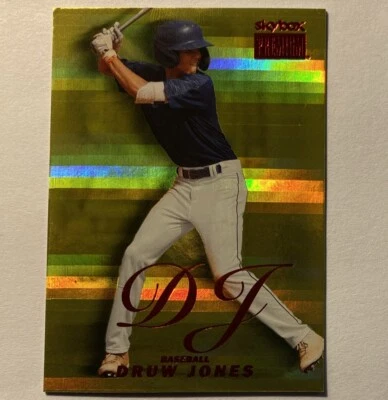 2023 Druw Jones # 34/50 RC Skybox Metal Universe Premium Diamondbacks Gold RS-6 - Image 1 of 4