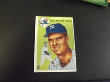 HIGH GRADE 1954 TOPPS BASEBALL #205 JOHNNY SAIN YANKEES NM/MT CONDITION