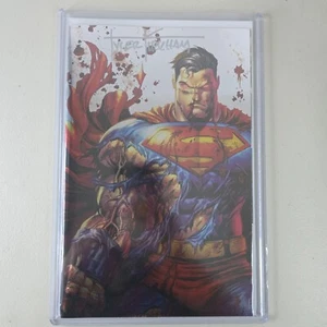 Superman Issue #4 Comic Book Tyler Kirkham Whatnot Variant Foil Signed w/COA - Picture 1 of 7