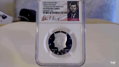 2016 S Silver Kennedy Half NGC PF70 Ultra Cameo Silver 50C Cover