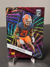 2023 Donruss Elite - Jartavius Martin Razzle Dazzle, SSP, Case Hit, Rookie Card