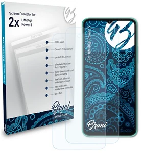 Bruni 2x Lámina Protectora para UMiDigi Power 5 Película Protectora - Picture 1 of 4