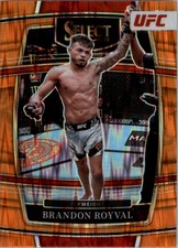 2022 Select UFC Prizms Orange Flash Trading Card Pick