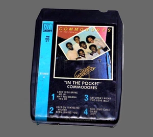Commodores - In the Pocket - 8 Track Tape - New Pad and Splice test played. - Bild 1 von 5