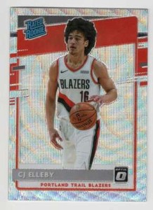 CJ Elleby 2020-21 Optic Fanatics Silver Wave Prizm Rated Rookies #195 B ID:38561