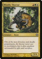Magic MTG Tradingcard Shards of Alara 2008 Woolly Thoctar 209/249