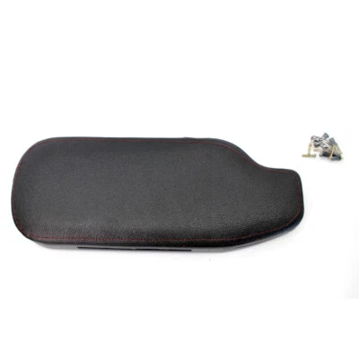 1X Black Euro-Spec Flip Open Armrest w/ Red Stitching for Scion FRS Subaru BRZ Foto 1 de 4
