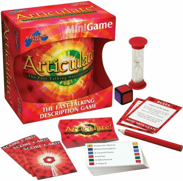 Drumond Park 0990 Articulate Mini Game - Red