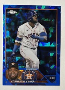 2023 Topps Chrome Sapphire Yordan Alvarez #181 Houston Astros - Bild 1 von 2