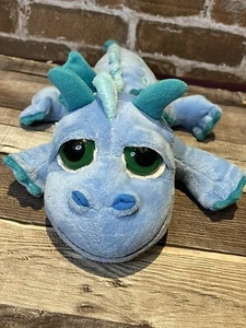 RUSS LIL PEEPERS BLAUER DRACHE SCORCH 13 ZOLL PLÜSCHTIER STOFFTIER BOHNEN GROSSE AUGEN - Bild 1 von 9