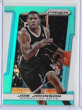2013-14 Panini Prizm Basketball Joe Johnson Die-Cut Light Blue Prizm Nets /199