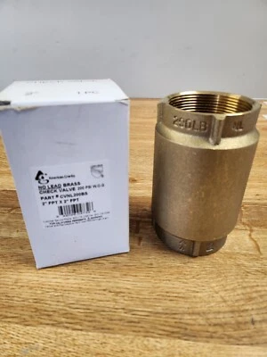 American Granby 2" Brass Check Valve #CVNL200BS - Image 1 of 4