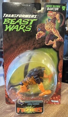 Transformers BEAST WARS  BANTOR FUZORS BABOON/TIGER  MINT ON CARD 1998 Hasbro - Image 1 of 4