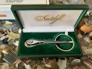 Davidoff Zigarrenschere, Cigar Scissors, inkl. Box, ELOI France, TOP Zustand - Bild 1 von 9