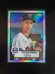 Taylor Rogers 2021 Topps Chrome Platinum #430 Refractor Minnesota Twins - Picture 1 of 2