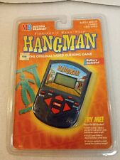 Pocket Arcade Hangman Handheld Game Electronic Gaming Toy Black Yellow Fast  Ship