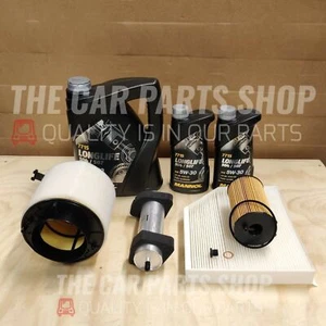 FOR AUDI A5 CABRIOLET 3.0 TDI 07-17 FULL SERVICE KIT WITH PREMIUM 7L MANNOL OIL - Picture 1 of 1