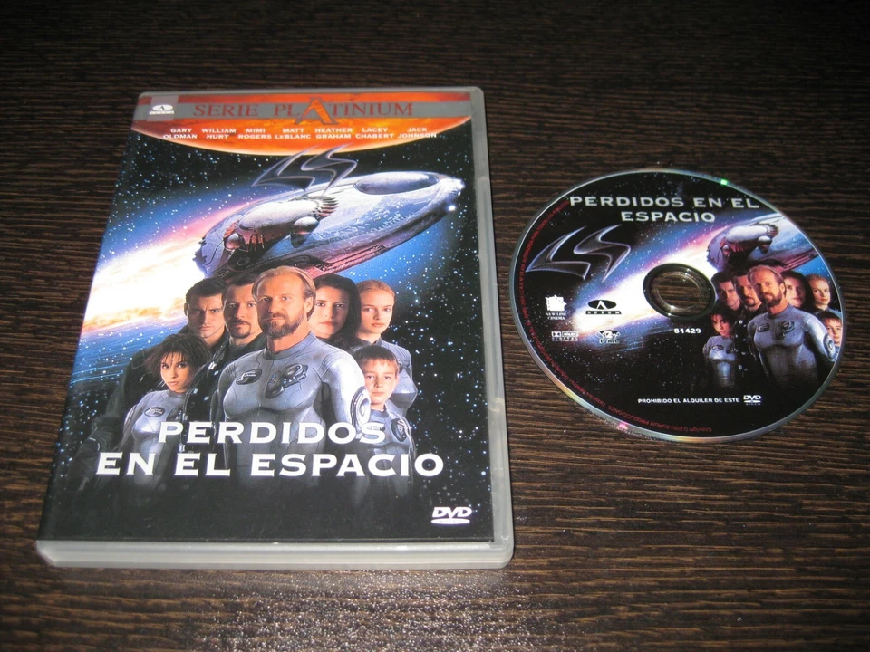 PERDIDOS EN EL ESPACIO DVD GERY OLDMAN WILLIAM HURT MIMI ROGERS MATT LEBLANC - Imagen 1 de 1