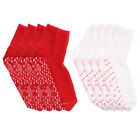  4 Pairs Cotton Self Heating Socks Men and Women Floor Warm Daily Use