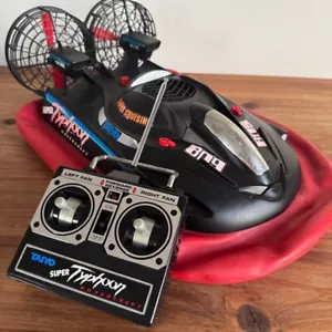 Vintage 1980's Taiyo Japan R/C White Typhoon Hover craft 1/8 scale - Picture 1 of 13