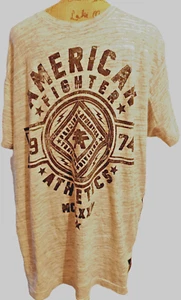 Buckle American Fighter 1974 Athletics Shirt Grey/Black Graphic Logo 2XL - Picture 1 of 3