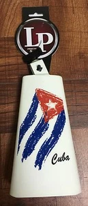 LP Timbale Cowbell Painted With Cuban Flag Design LP205-QBA2 - Picture 1 of 6