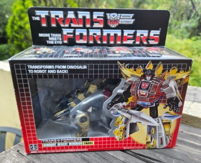 DINOBOT TRANSFORMERS G1 SNARL KO FIGURE REISSUE - Image 1 of 4