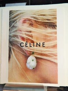CELINE FINE FASHIONS ORIG VTG 2017 ADVERTISEMENT - Picture 1 of 1