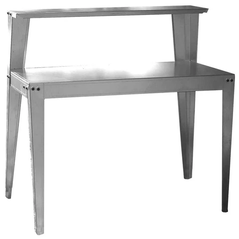 AmeriHome Work Bench 45"X42.5"X24" Multiple-Use+Galvanized Steel+Rust Resistant Cover