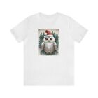 Unisex Jersey Short Sleeve Christmas Owl T-Shirt