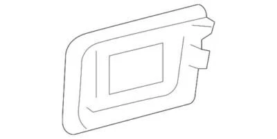 Manija de puerta lateral exterior genuina 06-08 Lincoln Mark LT 9L3Z-1626605-DJ Foto 1 de 2