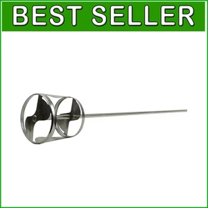 Schwerlast Edelstahl Mixer für 10-50 Gallonen Behälter - 90% schnelleres Mischen - Bild 1 von 3