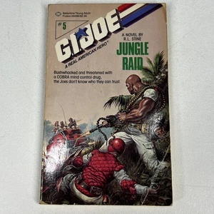 GI Joe a Real American Hero 5 Jungle Raid 1st Edition R L Stine - Bild 1 von 11