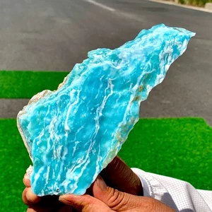 1.21LB Natural larimar/hemimorphite Gorgeous rough raw Crystal Mineral Specimen - Picture 1 of 24