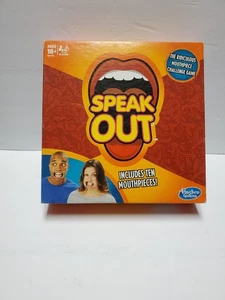 Hasbro C2018079 Speak Out Game Board with 10 Mouthpieces - Picture 1 of 4