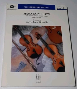 Mama Don't 'Low Gruselle GR 1.5 FJH ST6236 Sheet Music Score & Parts - Picture 1 of 4
