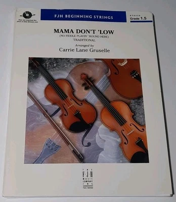 Mama Don't 'Low Gruselle GR 1.5 FJH ST6236 Sheet Music Score & Parts - Image 1 of 4